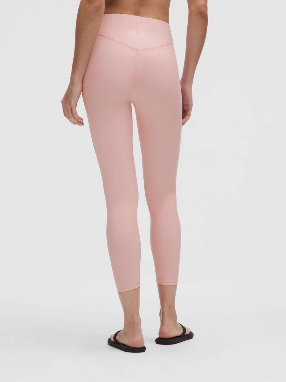 Lululemon Wunder Under Senseknit High-Rise Tight 25" Pink Haze Size 8